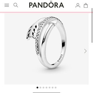 Pandora Wrap Around Arrow Ring
